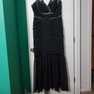 Black formal dress